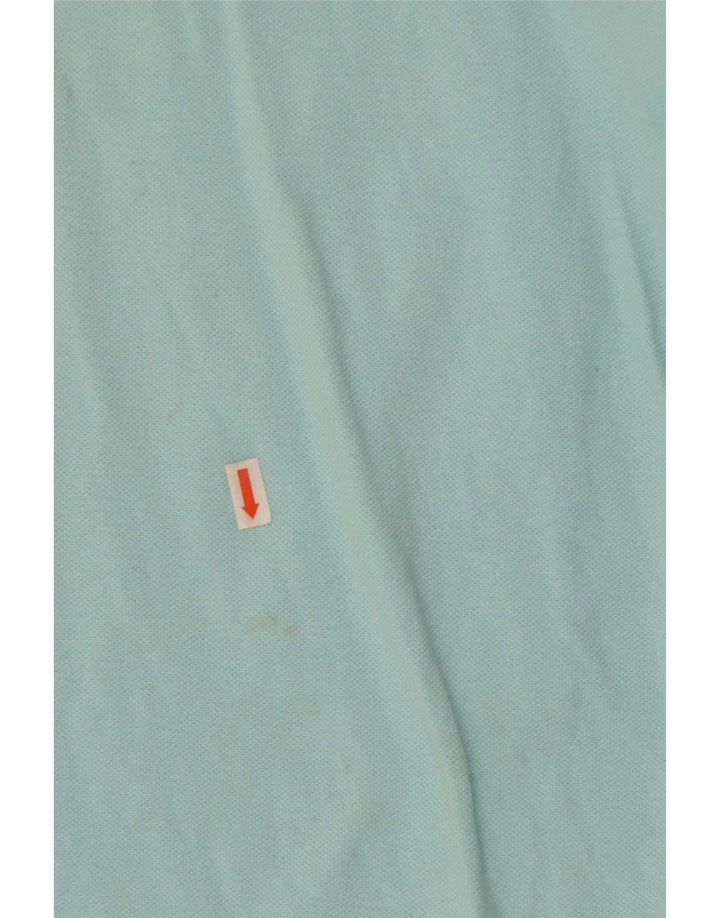 Nautica Polo Shirt til mænd Stor turkis bomuld