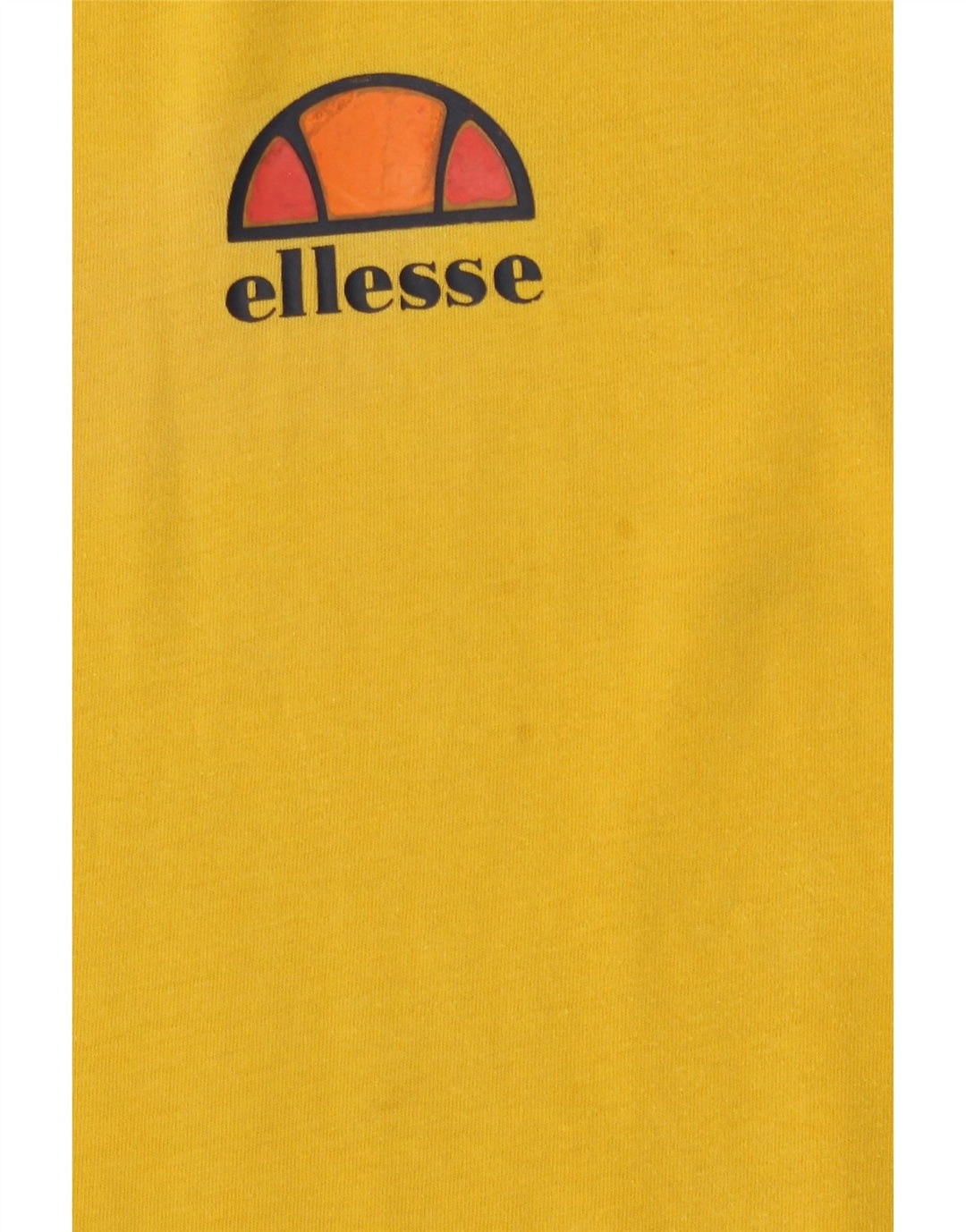 Ellesse Herre T-Shirt Top Medium Gul Bomuld