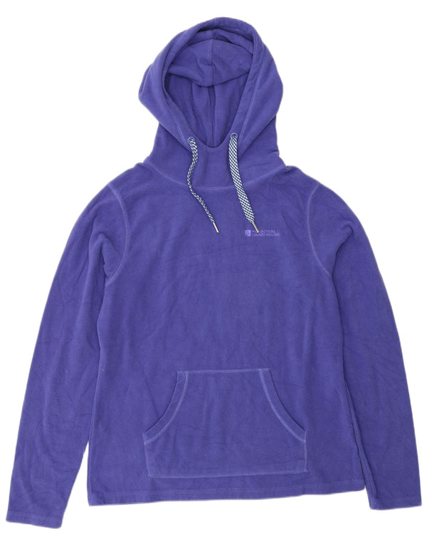 Mountain Warehouse Dame Hættetrøje UK 12 Medium Lilla Polyester