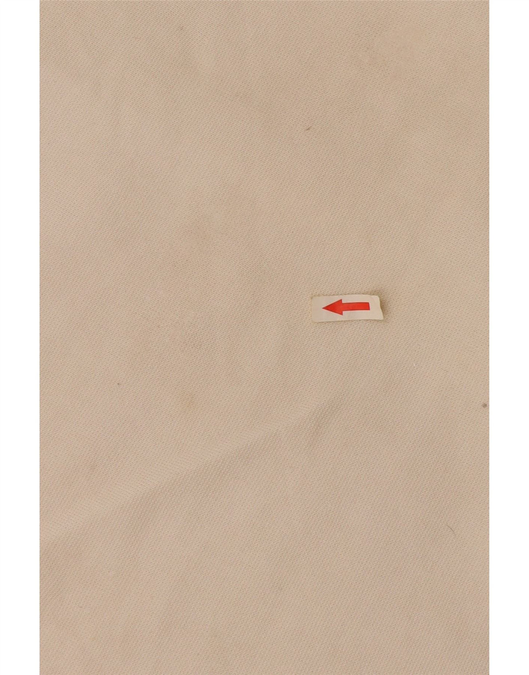 Cos Dame Loose Fit Roll Neck Bluse Top UK 14 Medium Off White Bomuld