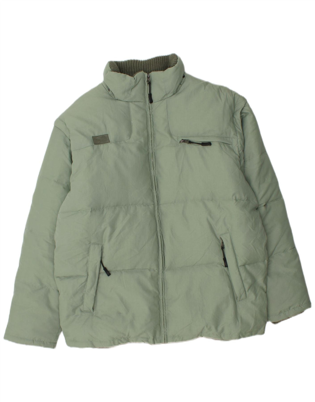 Fila Polstret Herrejakke UK 40 Stor Grøn Polyamid