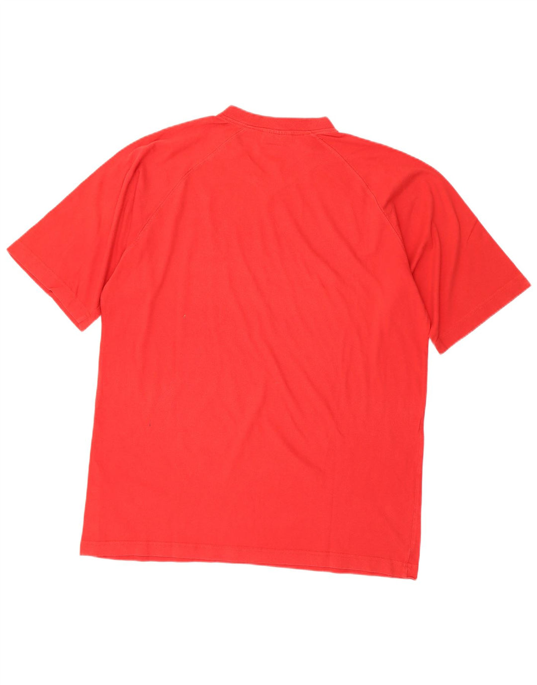 Kappa Herre T-Shirt Top 2XL Rød Bomuld