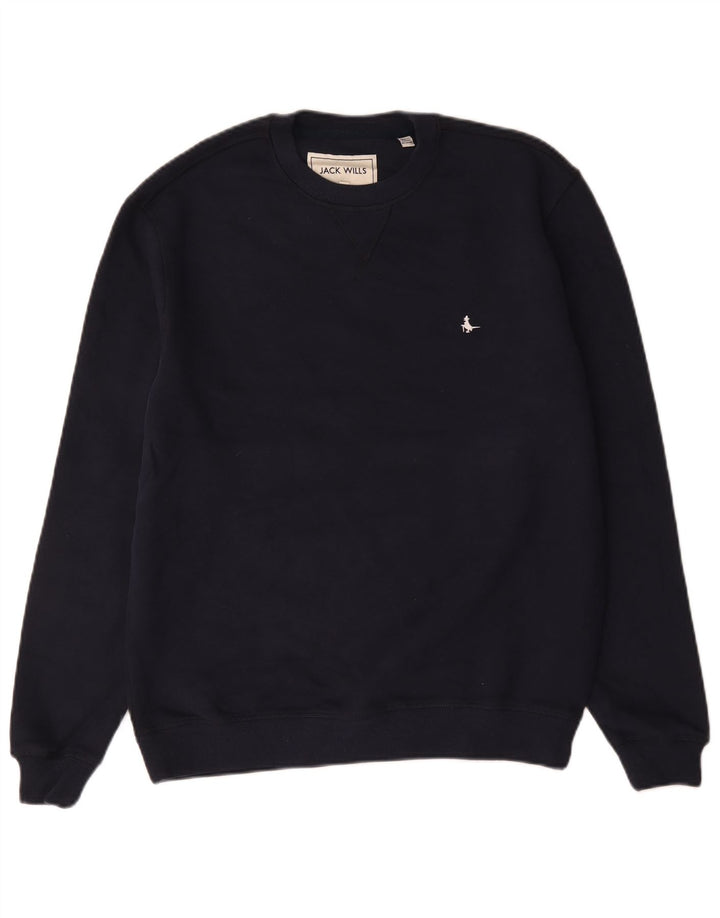 Jack Wills Sweatshirt til mænd, lille marineblå bomuld
