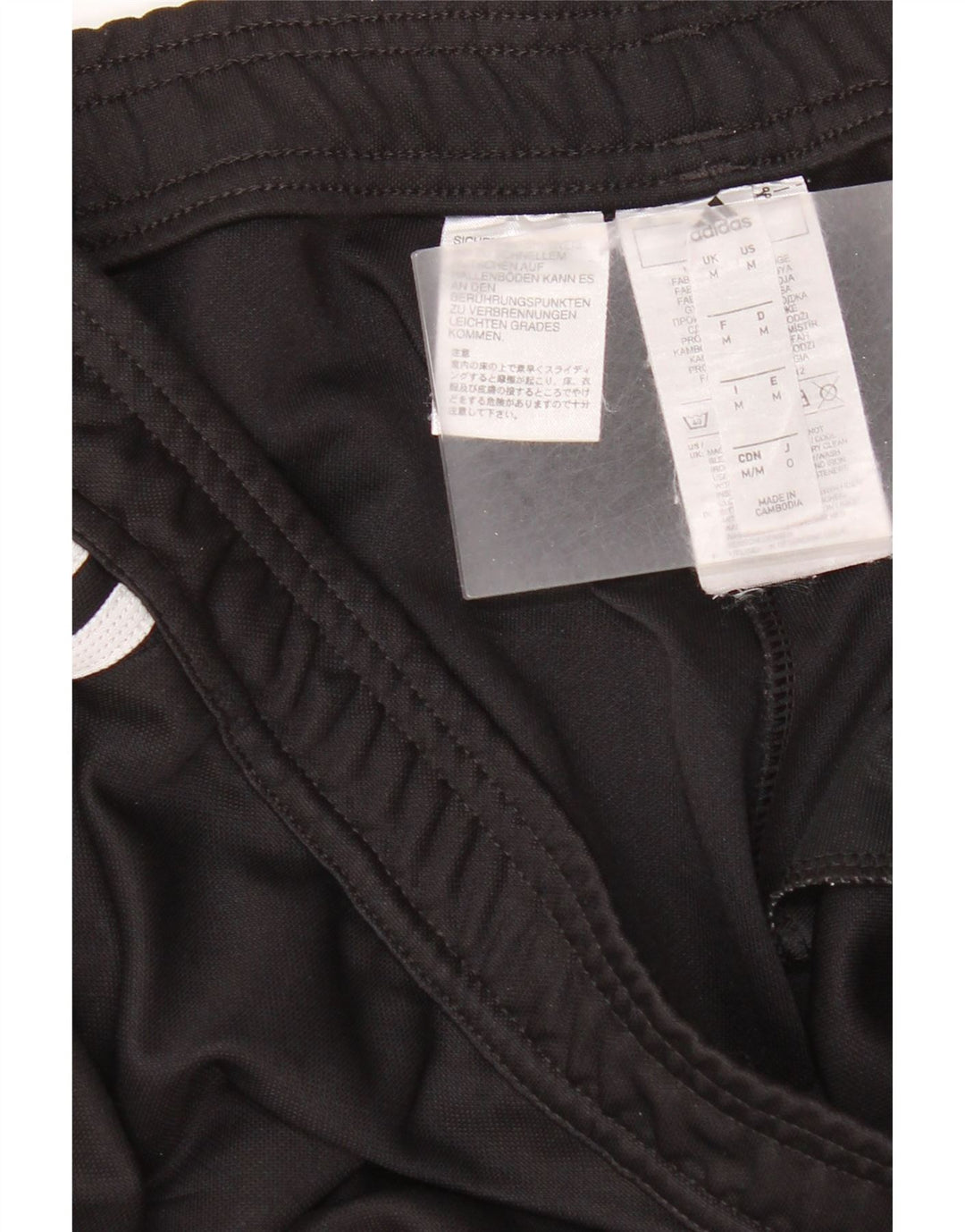 Adidas Træningsdragtsbukser til mænd Medium Sort Polyester