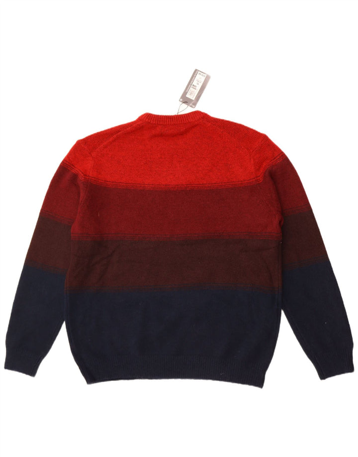 Marks & Spencer Herre sweater med rund hals XL flerfarvet stribet