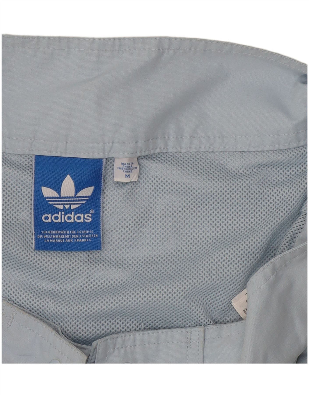 Adidas Grafiske svømmeshorts til mænd mellemblå polyester
