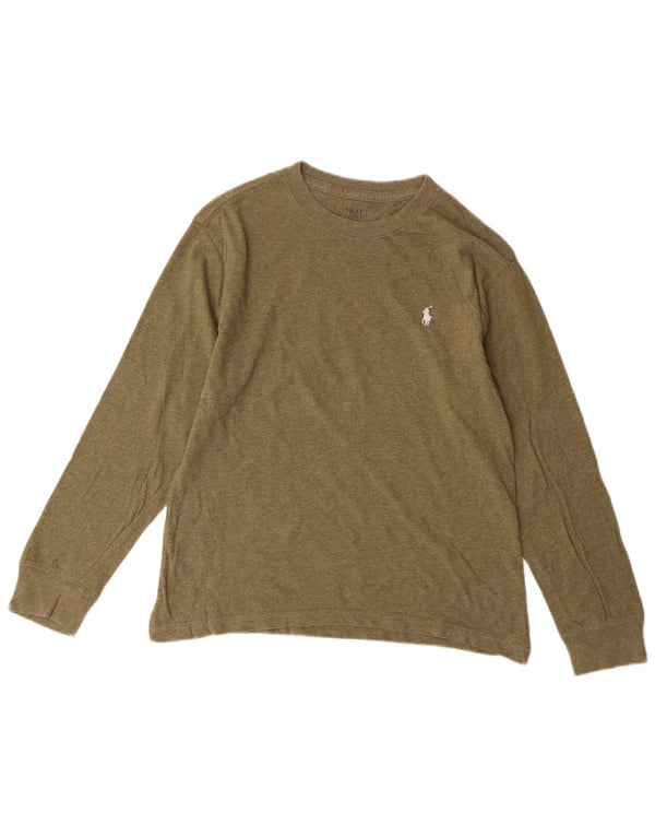 Polo Ralph Lauren Drenge Top Langærmet 10-11 år Medium Khaki
