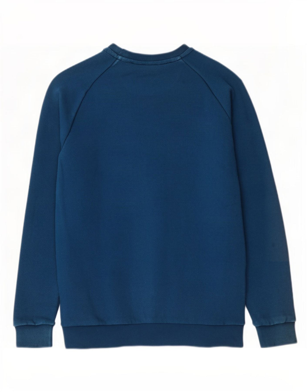 Adidas grafisk sweatshirt til mænd mellemblå bomuld