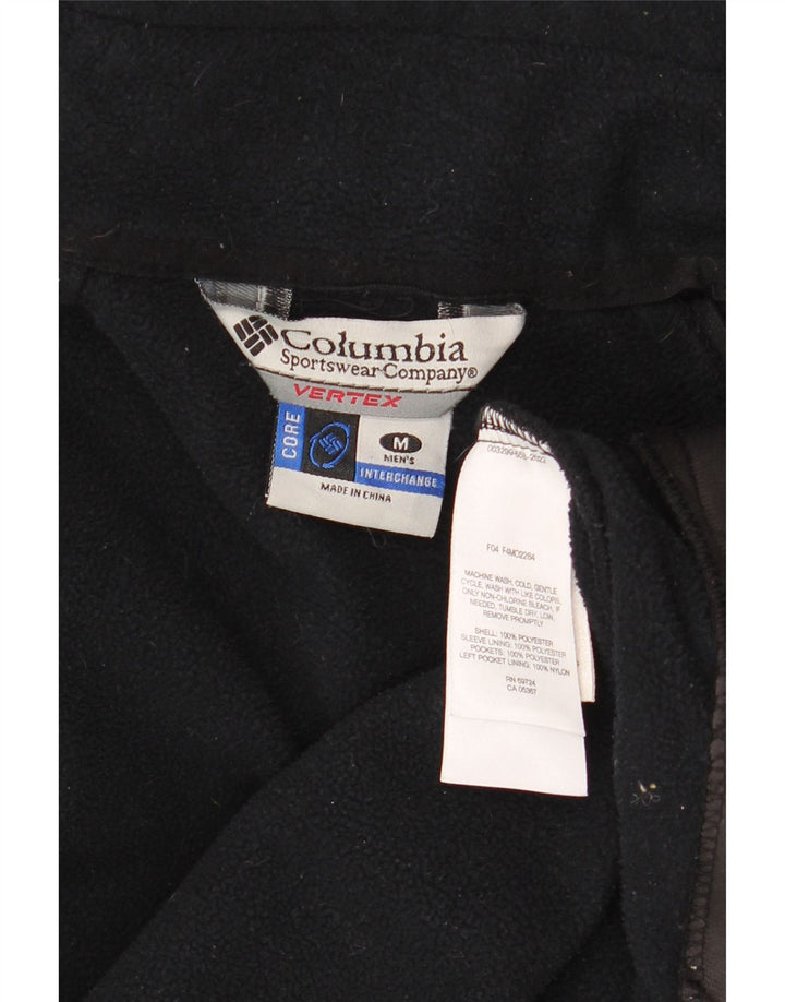 Columbia Mens Interchange Windbreaker Jacket UK 38 Medium Blue Colourblock