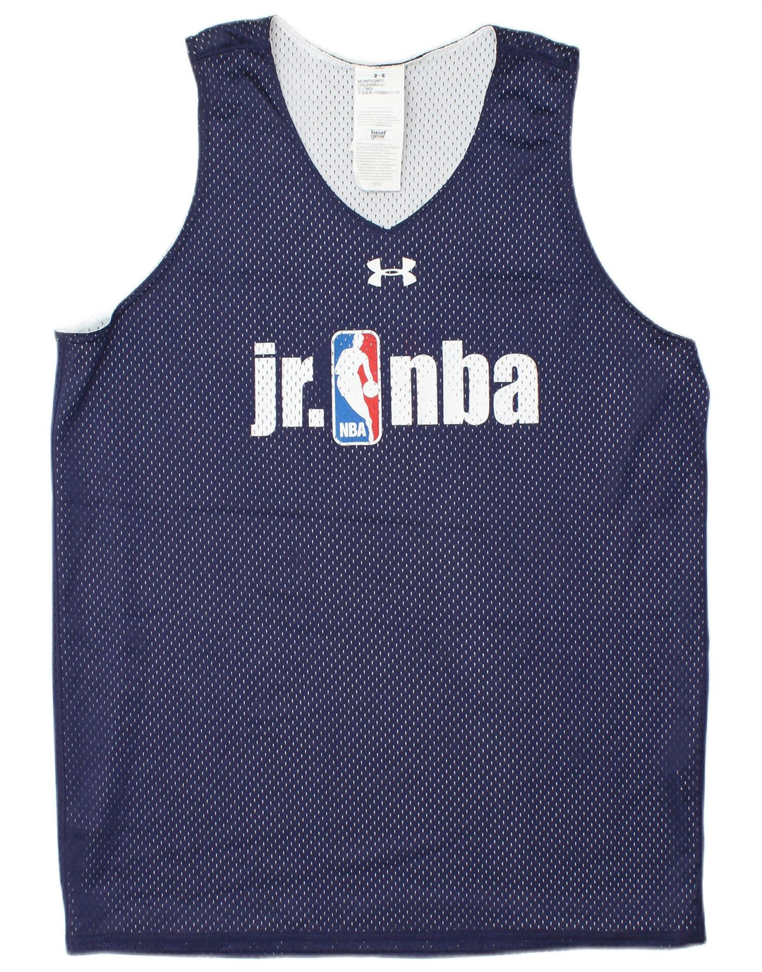 UNDER ARMOUR Herre NBA Grafisk Vest Top Medium Navy Blue Polyester