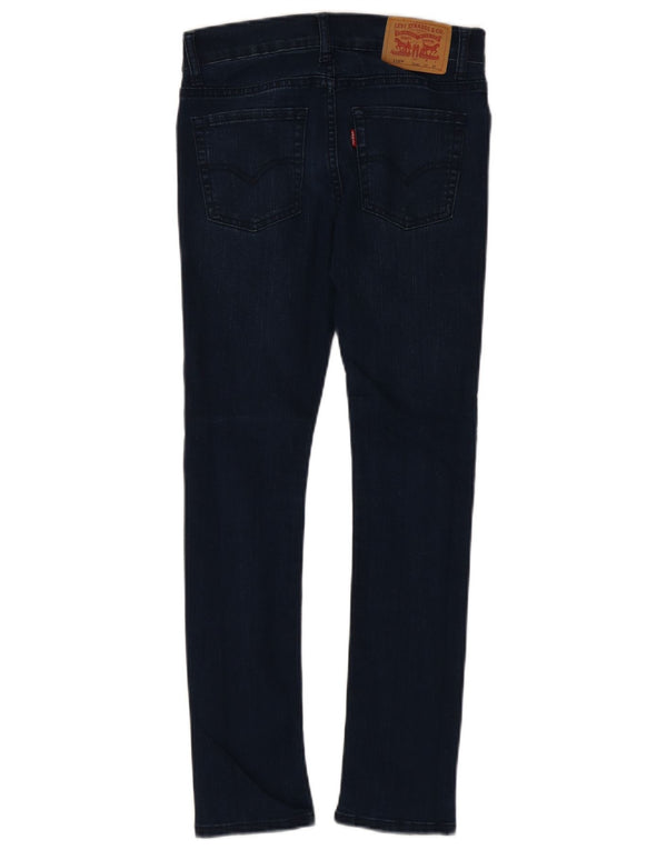 Levi's Boys 519 Skinny Jeans 13-14 år W27 L27 blå bomuld