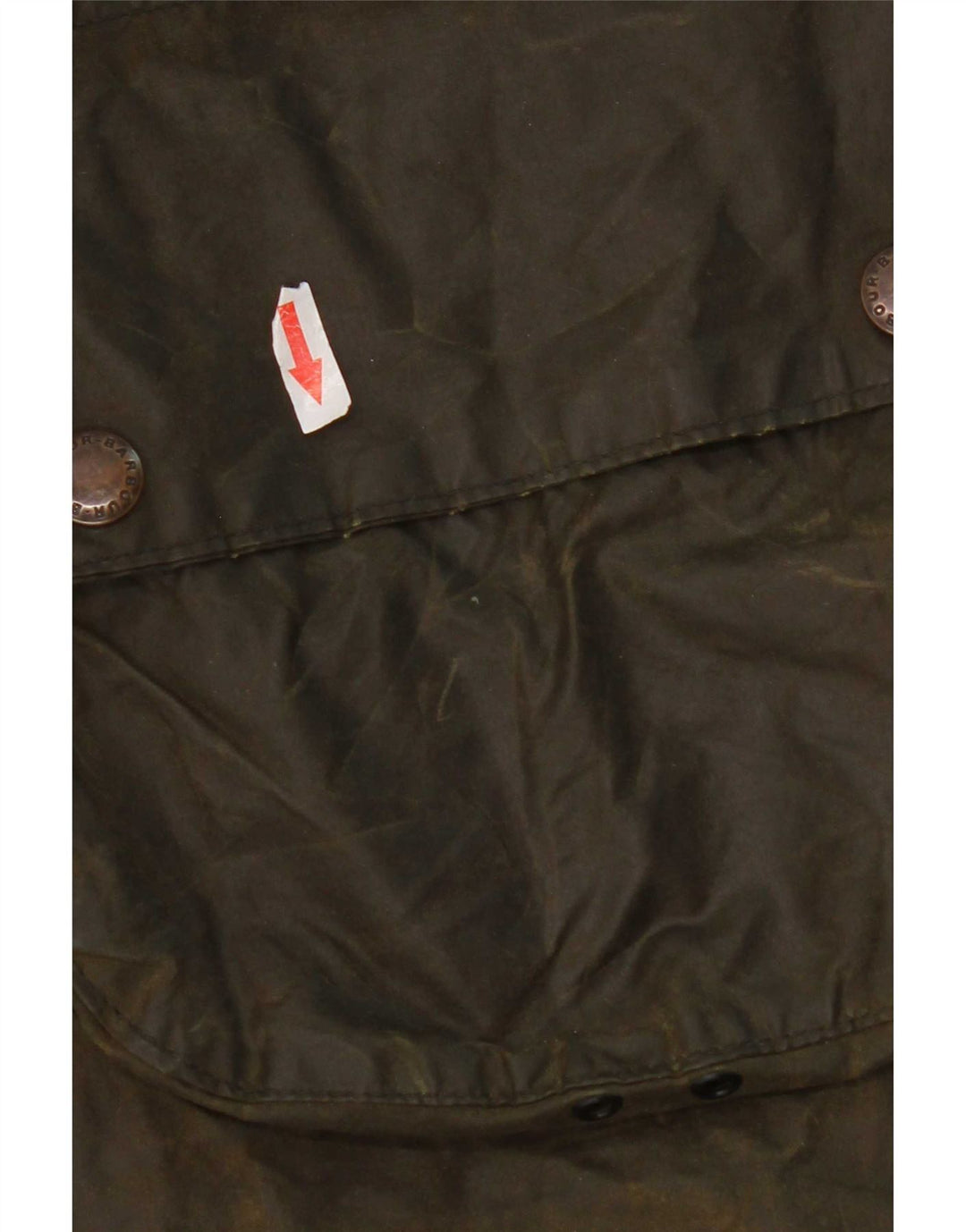 Barbour Herre Gamefair vokset bomuldsjakke str. 38 Small Khaki