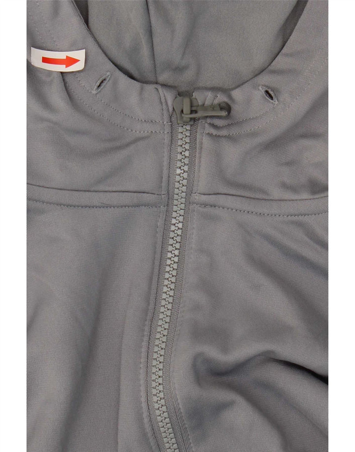Under Armour Herre hættetrøje med lynlås mellemgrå Colourblock Polyester
