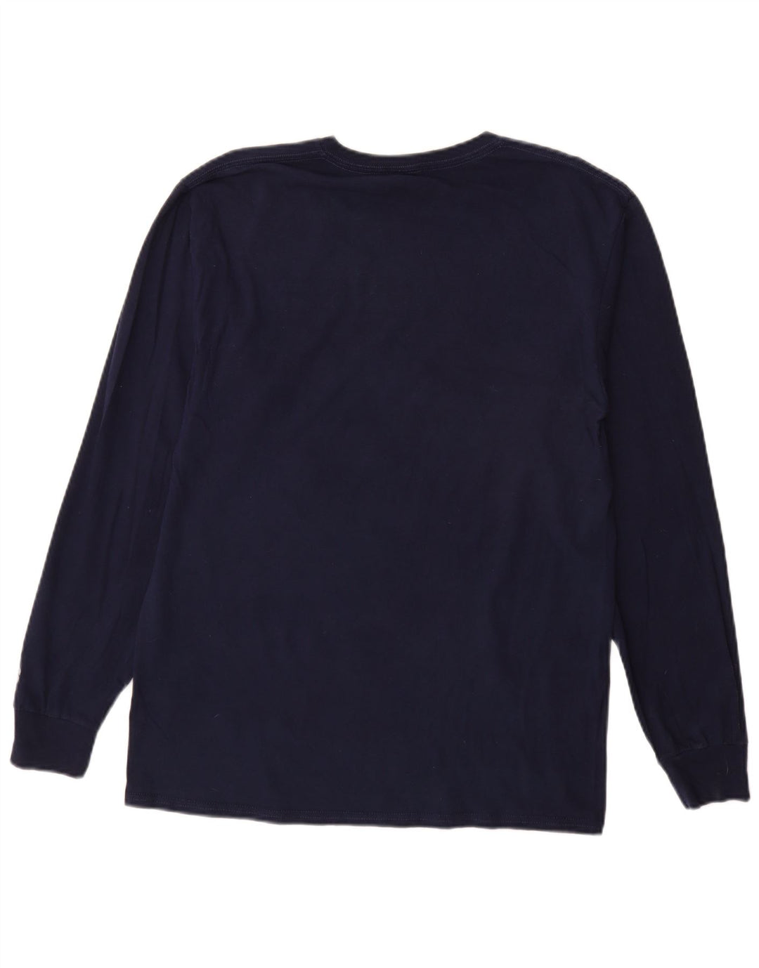RUSSELL ATHLETIC Herre grafisk top langærmet UK 38/40 Medium Navy Blue
