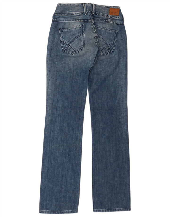 PEPE Jeans Dame Lige W28 L34 Blå Bomuld