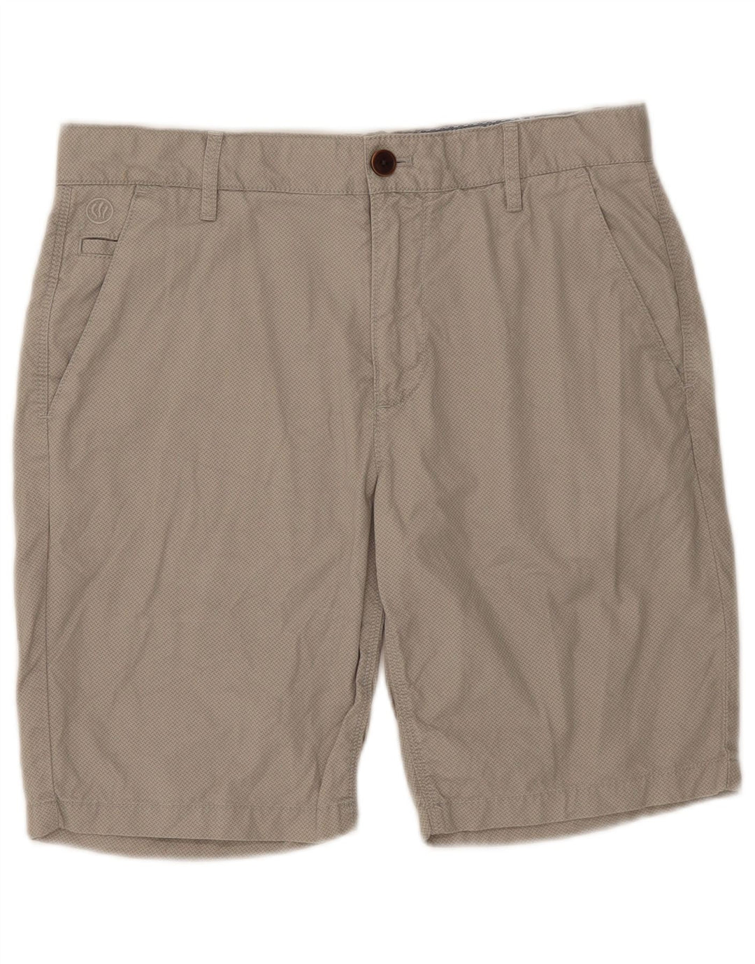 Fat Face Herre Chino Shorts W32 Medium Beige Bomuld