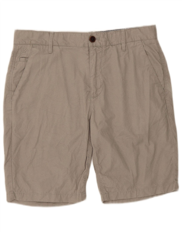 Fat Face Herre Chino Shorts W32 Medium Beige Bomuld