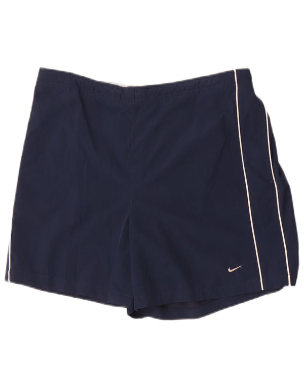 Nike sportsshorts til kvinder UK 16/18 XL marineblå