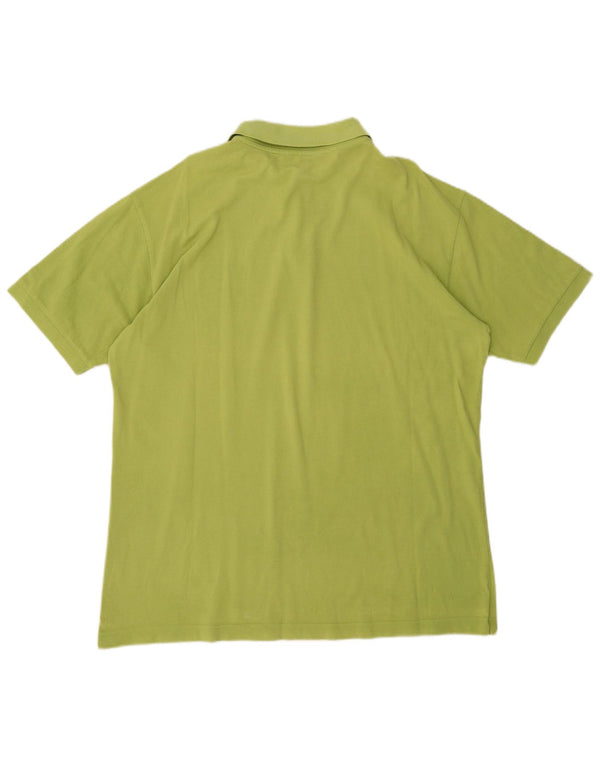 Kappa herre poloshirt 2XL grøn bomuld