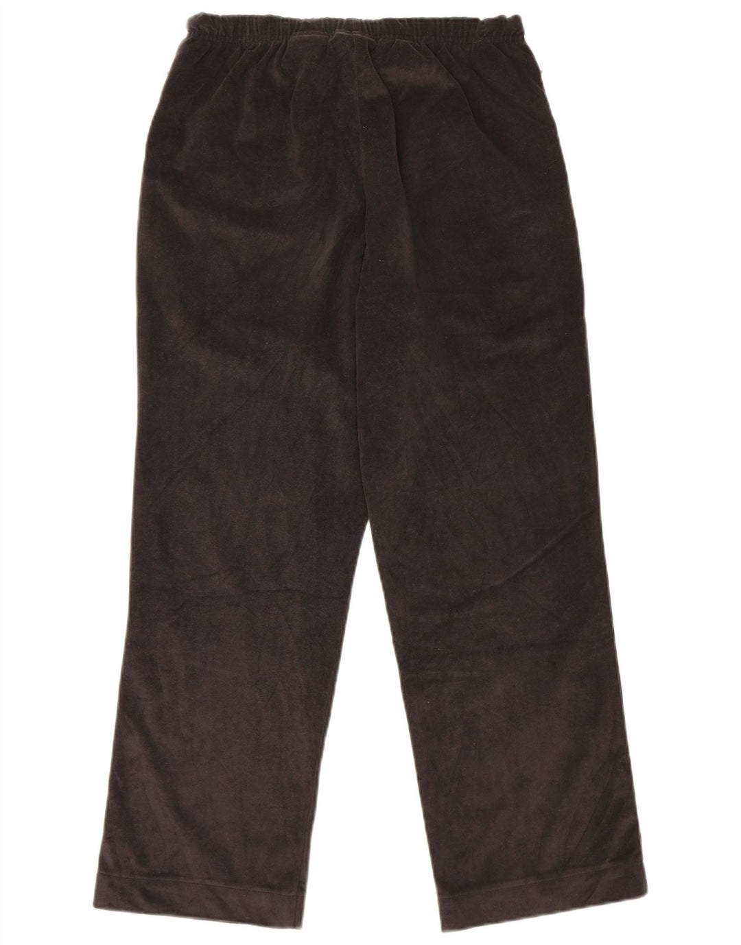 Diadora Dame Velour Træningsdragt Bukser UK 10 Small Grå Polyester