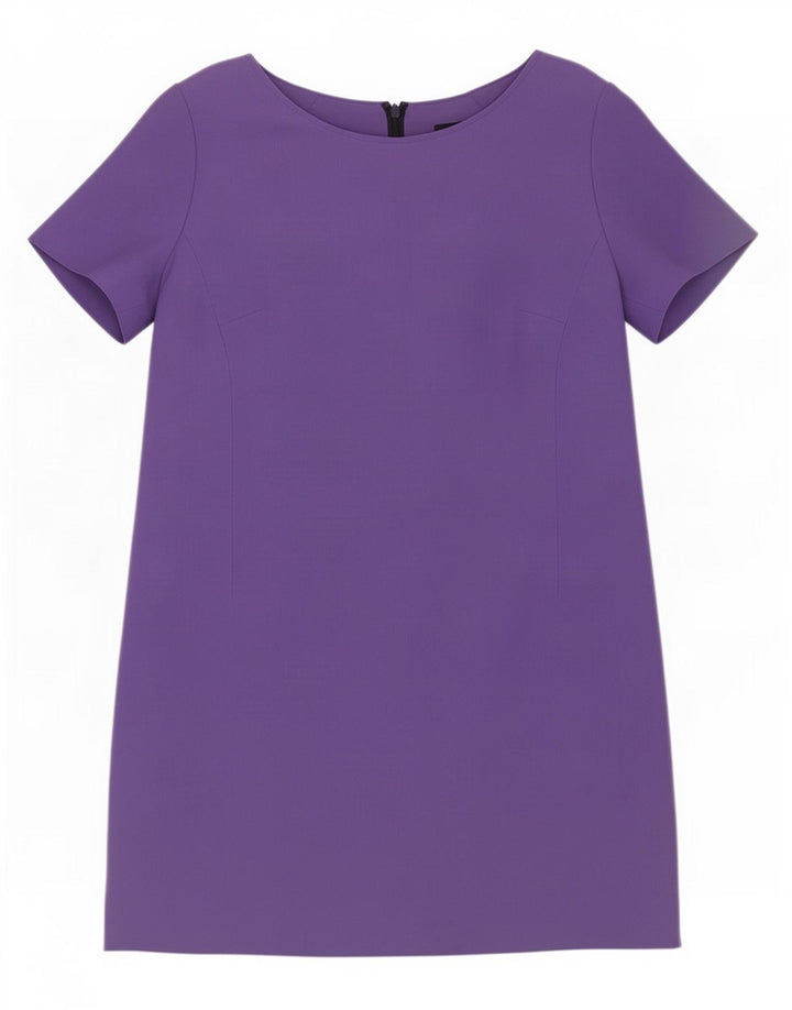 Gai Mattiolo Womens Shift Dress UK 14 Medium Purple