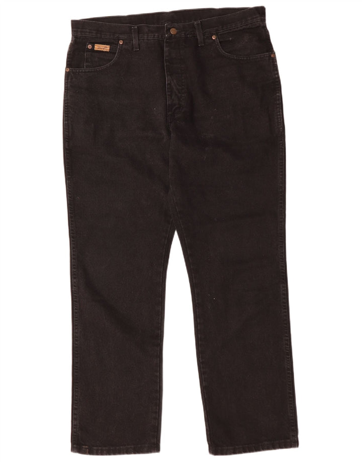 Wrangler Straight Jeans til mænd W28 L32 Sort