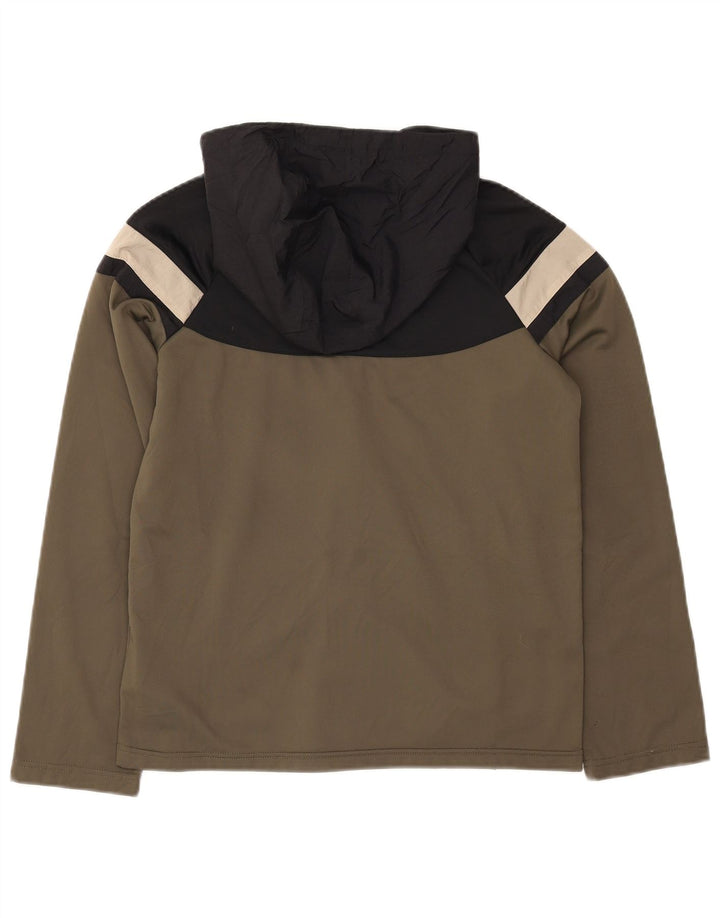Nike træningsdragt topjakke til drenge 13-14 år XL Grøn Colourblock Polyester