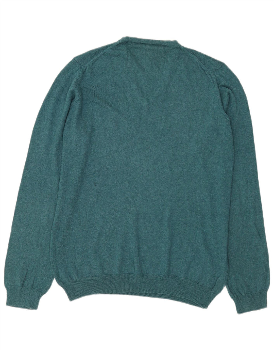 John Lewis Herre V-hals sweater Medium blå bomuld