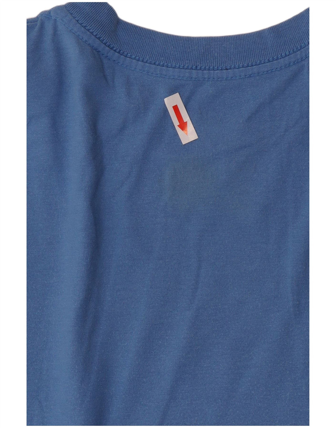 Nike Herre Standard Fit Grafisk T-shirt Top Medium Blå Bomuld