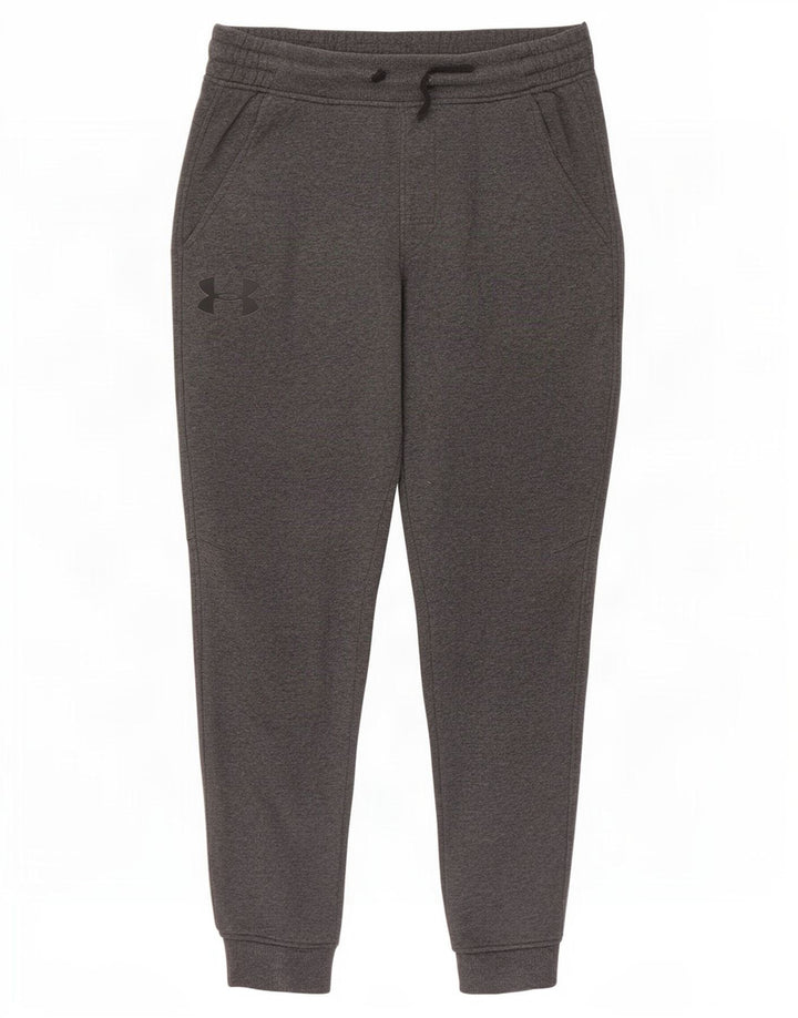 Under Armour Herre Cold Gear Træningsdragt Bukser Joggers Large Grå Bomuld
