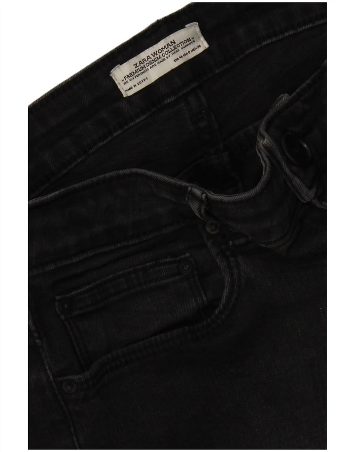 Zara Dame Skinny Jeans EU 40 Medium W30 L27 Sort