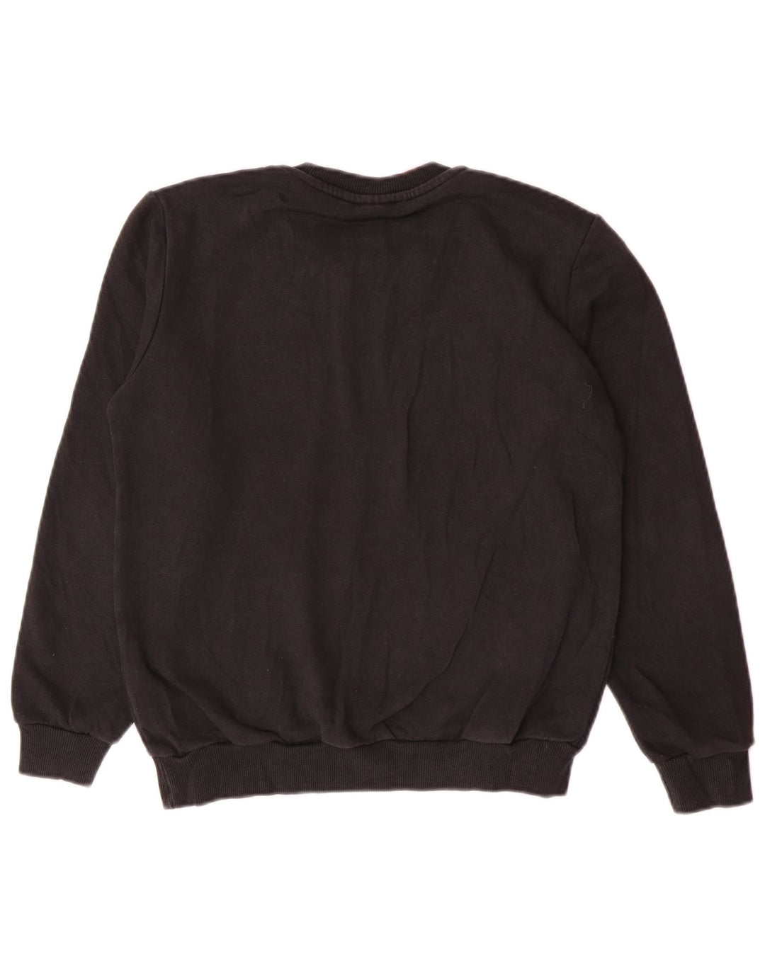 Adidas Boys Graphic Sweatshirt Jumper 11-12 år Medium Sort Bomuld