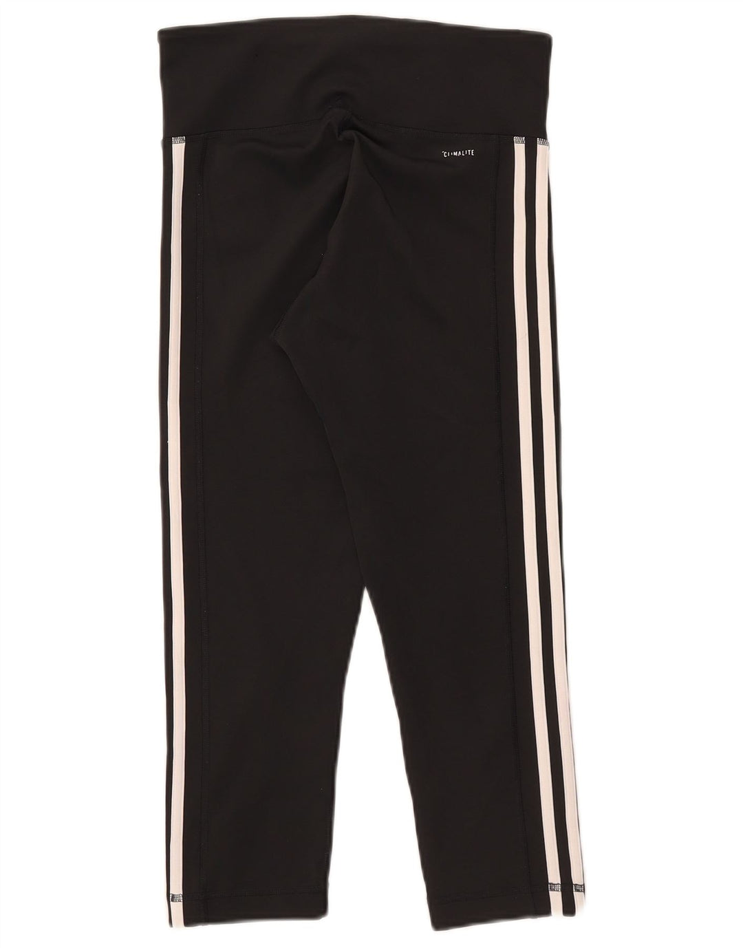 Adidas Womens Climalite Leggings UK 8/10 Small Black Polyester