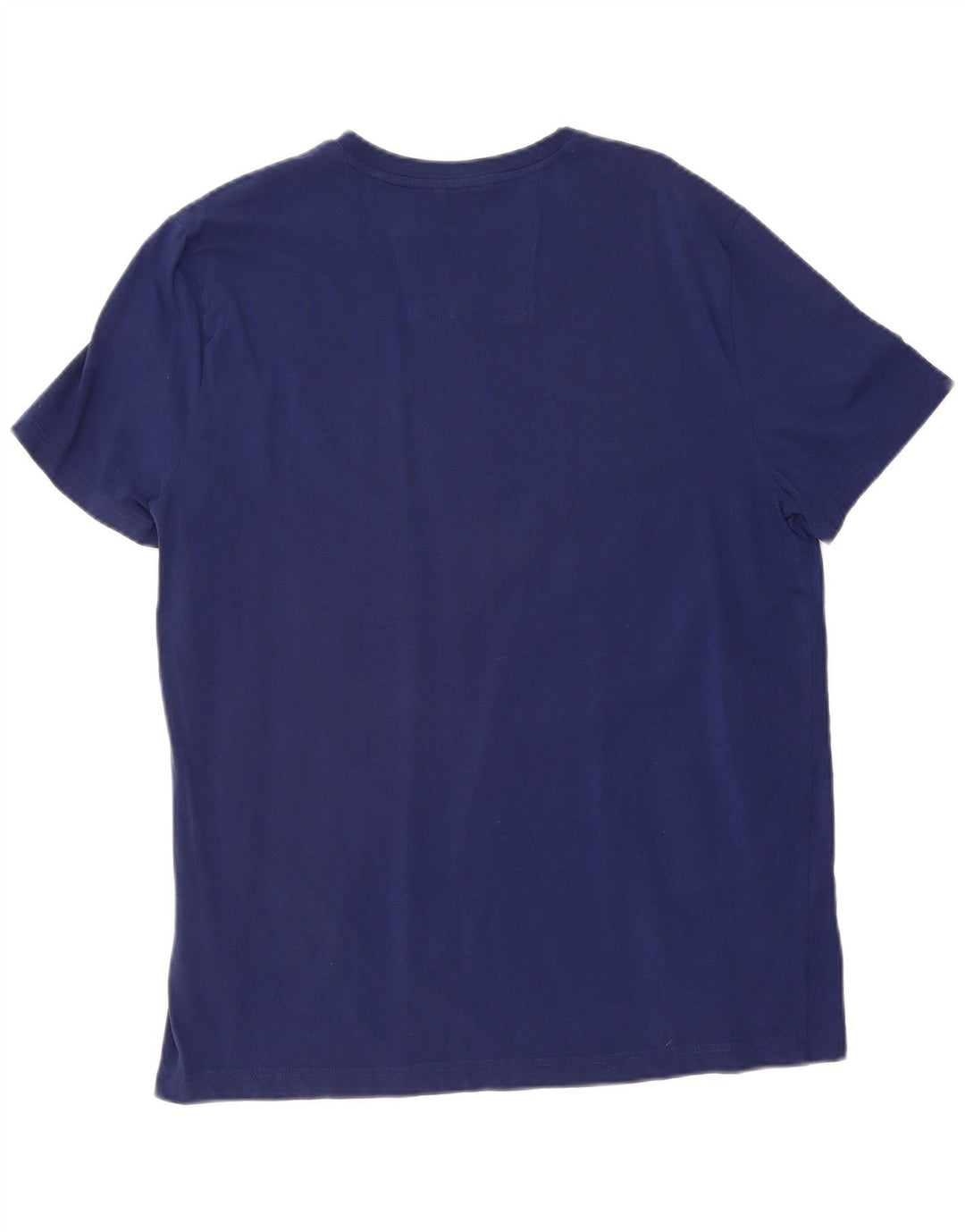 NAUTICA Mens T-Shirt Top XL Navy Blue Cotton