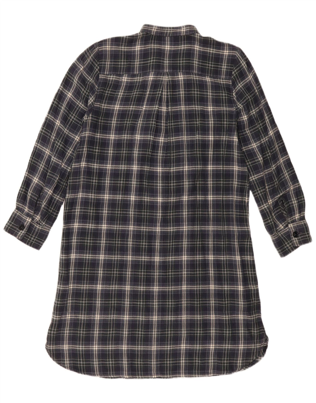 Polo Ralph Lauren Dame Flæse Front skjortekjole Medium Navy Blue Check
