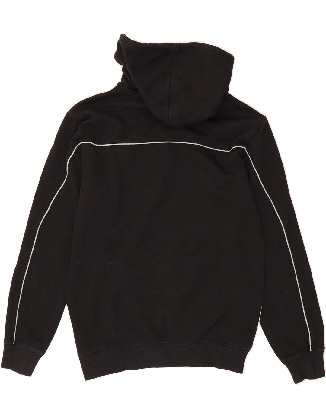 CHAMPION Mens Hoodie Jumper Small Black Colourblock Cotton Vintage Champion and Second-Hand Champion from Messina Hembry 