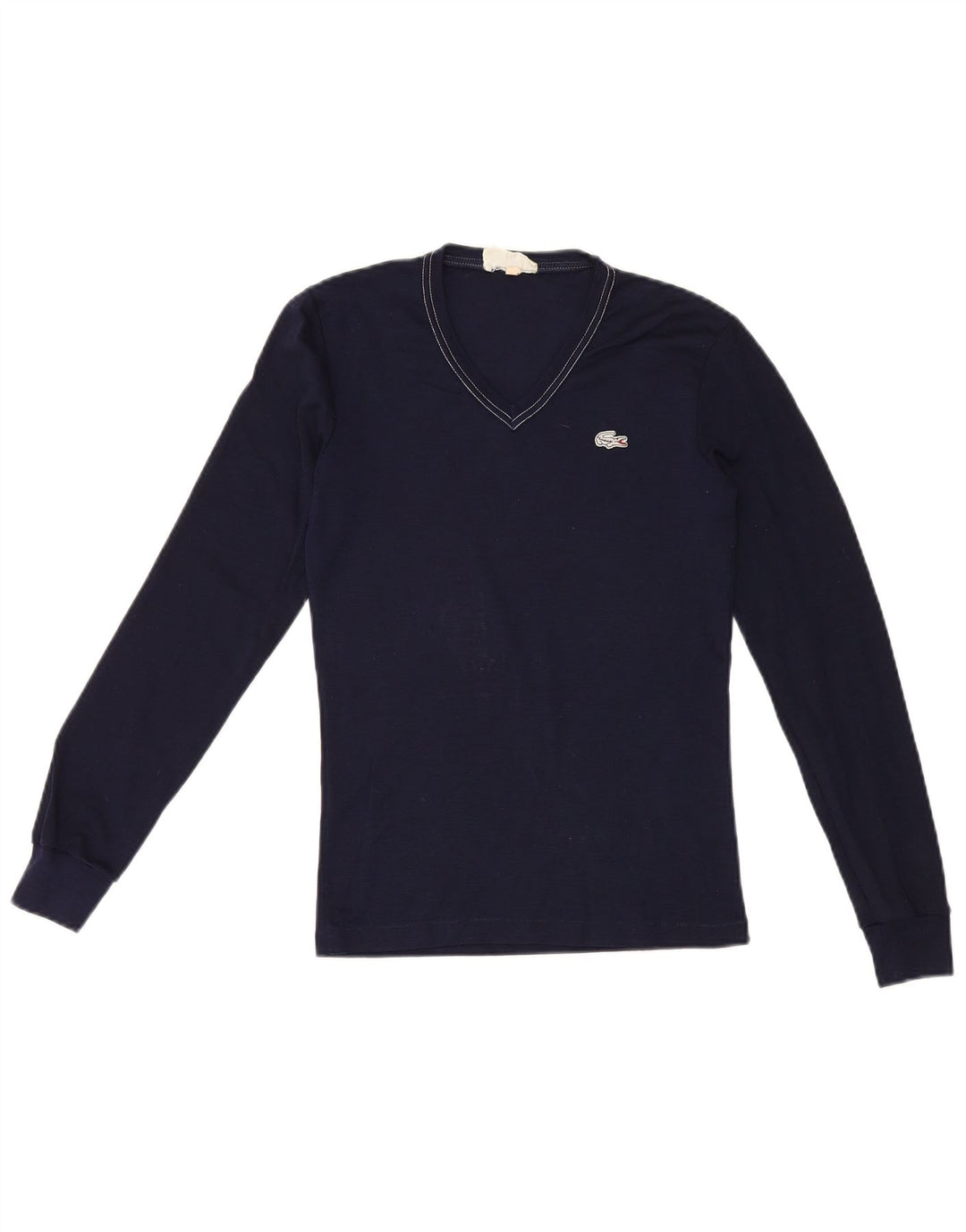 Lacoste Herre Top Langærmet Størrelse 1 2XS Marineblå Uld