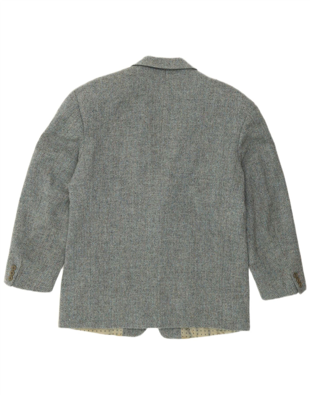 HUGO BOSS Blazerjakke til mænd med 2 knapper IT 52 XL Blå sildeben Ny uld