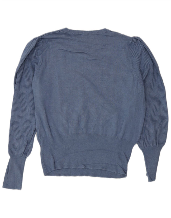 Marks & Spencer Dame sweater med rund hals DK 16 Stor Blå