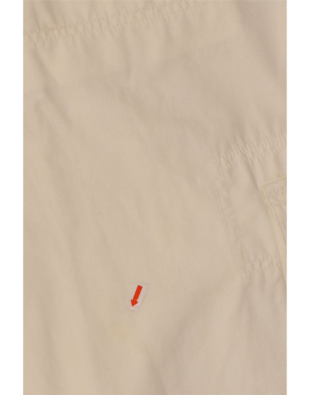 SERGIO TACCHINI Mens Cargo Shorts W38 XL Off White Vintage Sergio Tacchini and Second-Hand Sergio Tacchini from Messina Hembry 