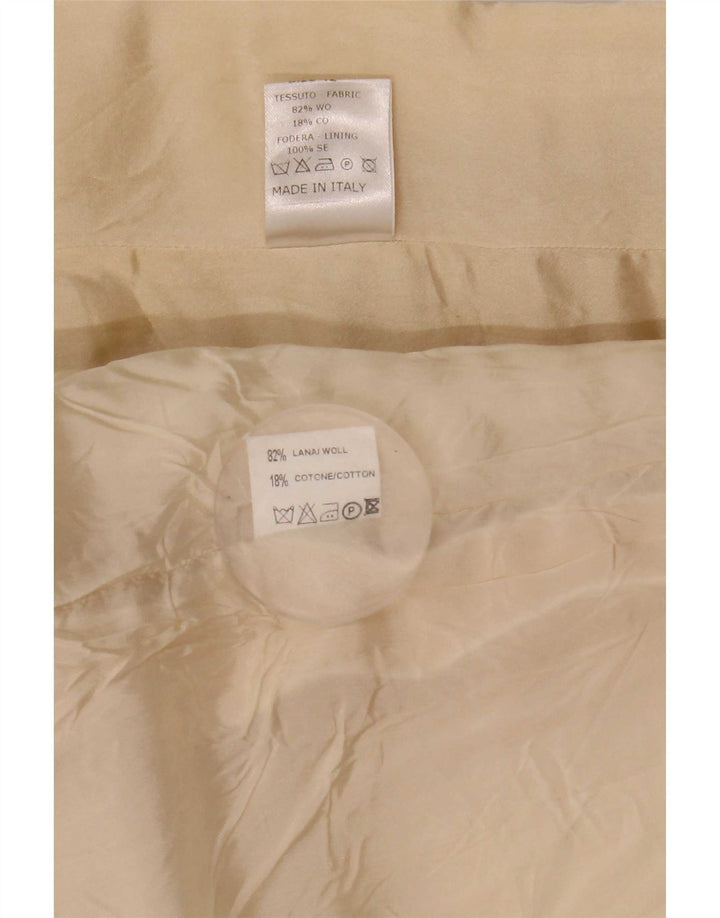 Mila Schon Dame 2-delt nederdelsæt IT 42 Medium W26 Beige Uld