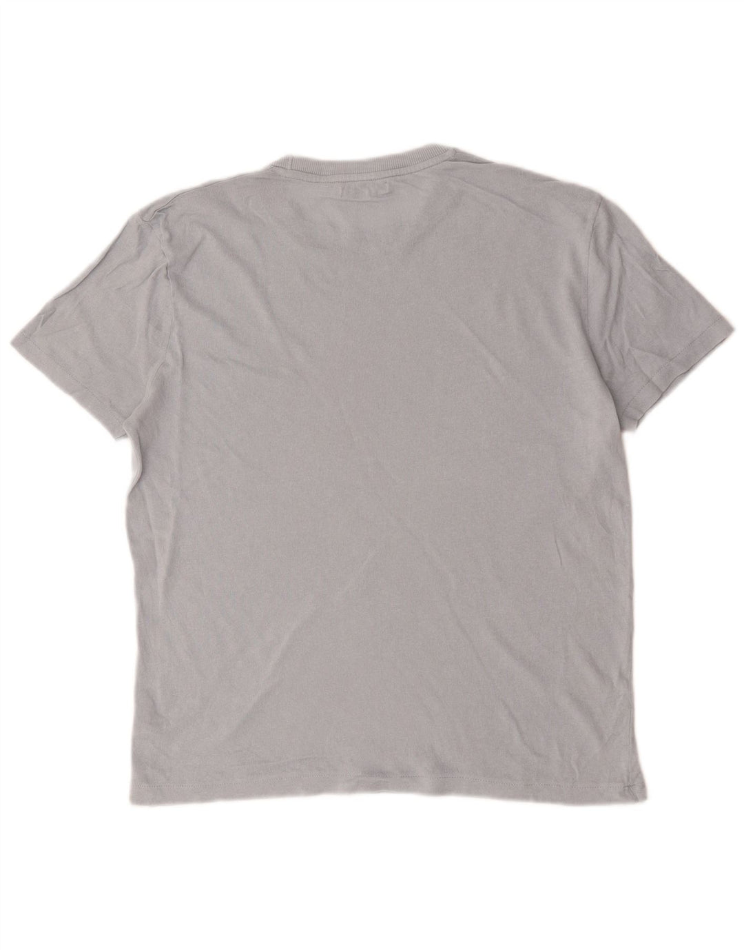 Zara herre T-shirt top mellemgrå bomuld