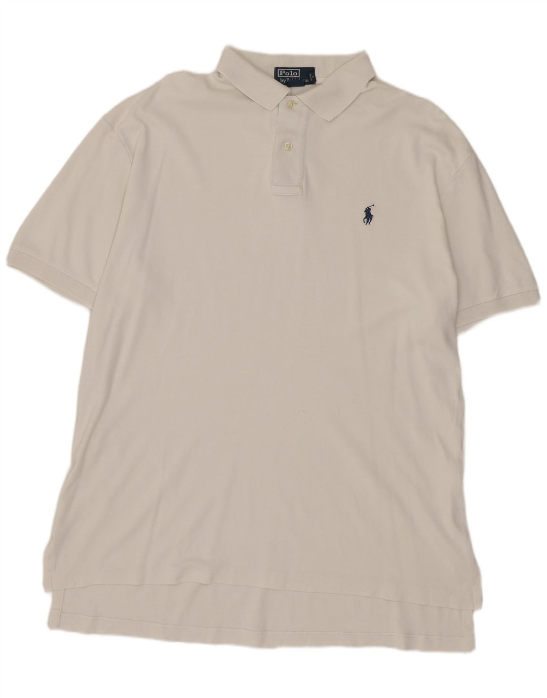 Polo Ralph Lauren Herre poloshirt Medium hvid bomuld