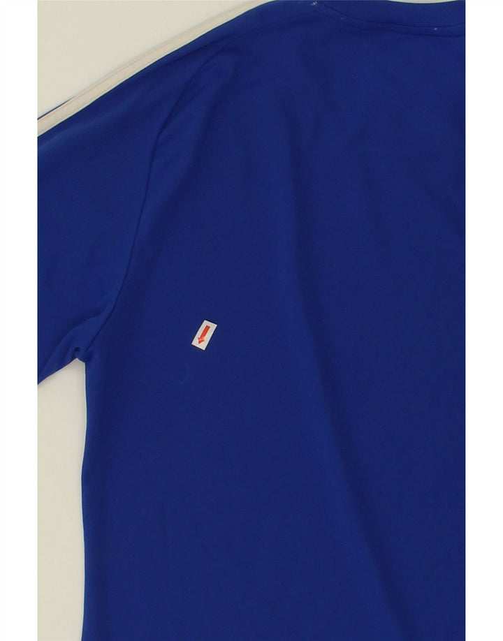 ADIDAS Mens Climalite T-Shirt Top Small Blue Polyester Vintage Adidas and Second-Hand Adidas from Messina Hembry 