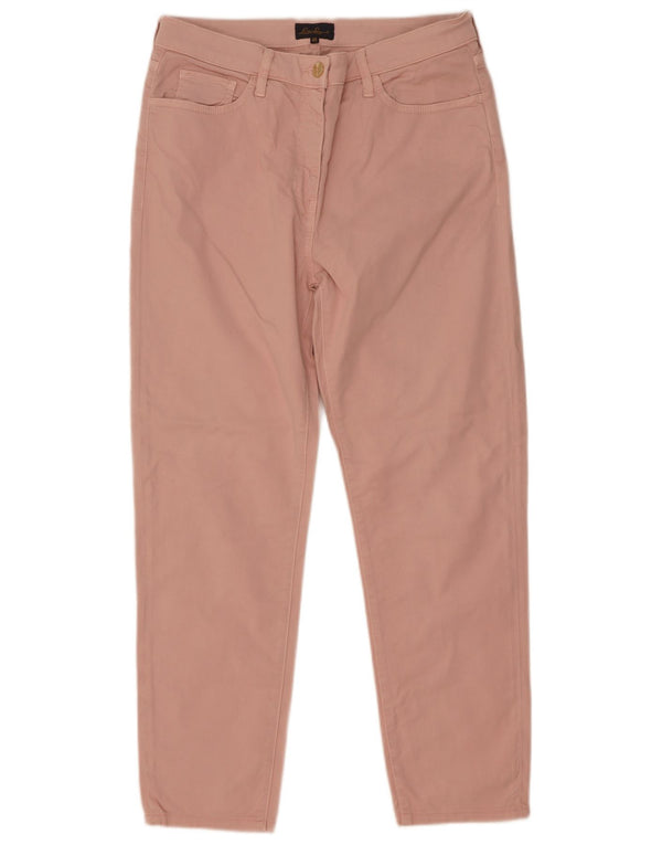 Luisa Spagnoli Womens Straight Casual Trousers IT 46 Large W32 L27 Pink