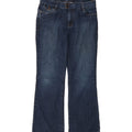 EDDIE BAUER Womens Bootcut Jeans US 6 Medium W30 L30 Navy Blue Cotton Vintage Eddie Bauer and Second-Hand Eddie Bauer from Messina Hembry 