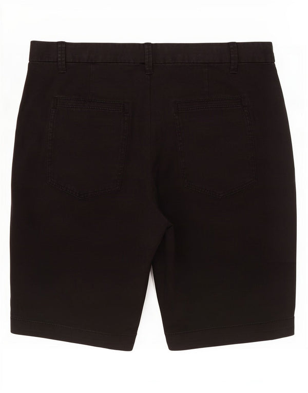 Gap Bermuda-shorts til kvinder US 8 Medium W34 Sort bomuld