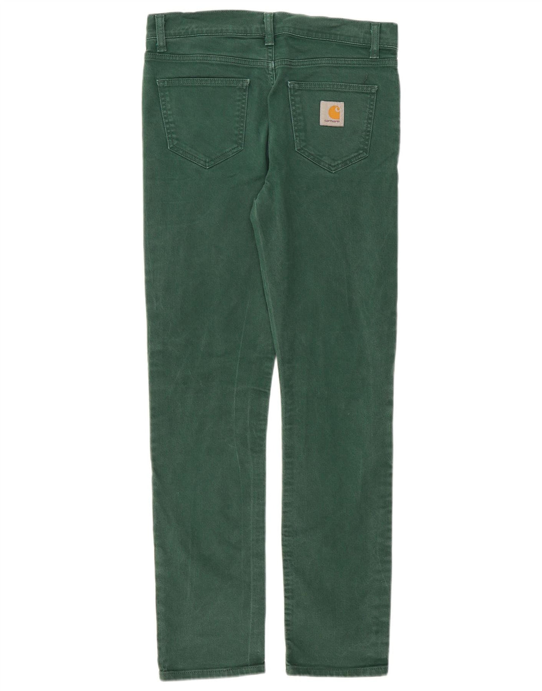 Carhartt Slim Jeans til mænd W30 L32 Grøn bomuld