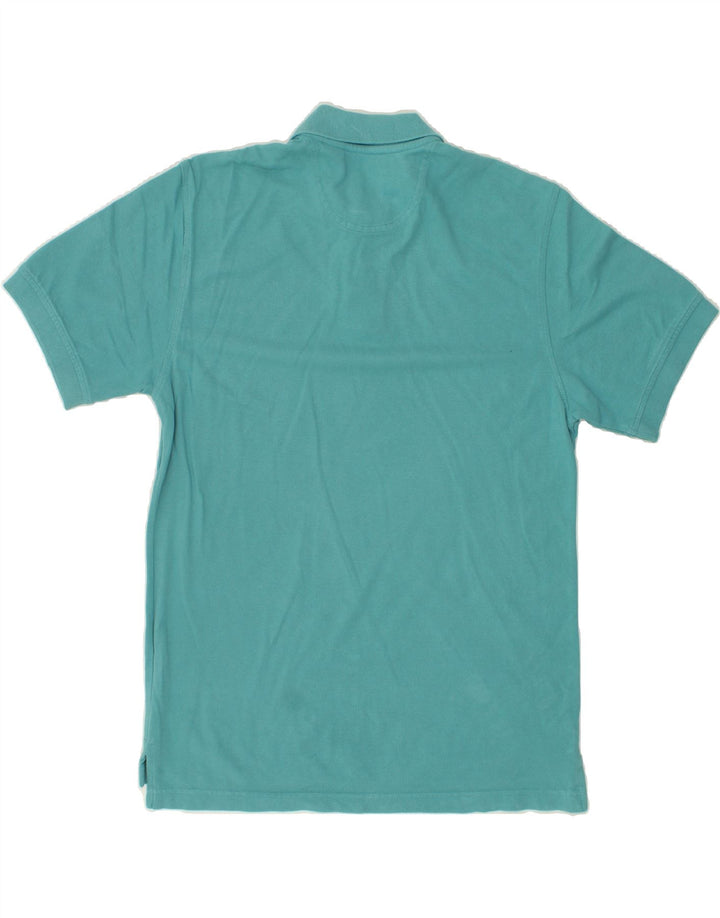 IZOD Mens Polo Shirt Medium Blue Cotton Vintage Izod and Second-Hand Izod from Messina Hembry 