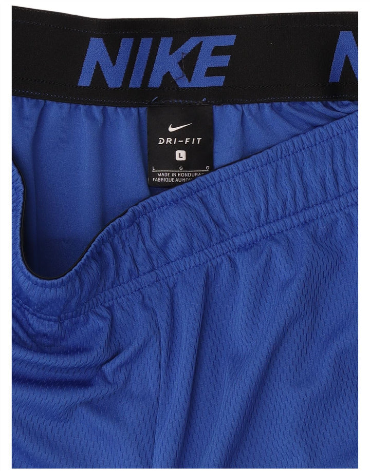 Nike sportsshorts til mænd store blå